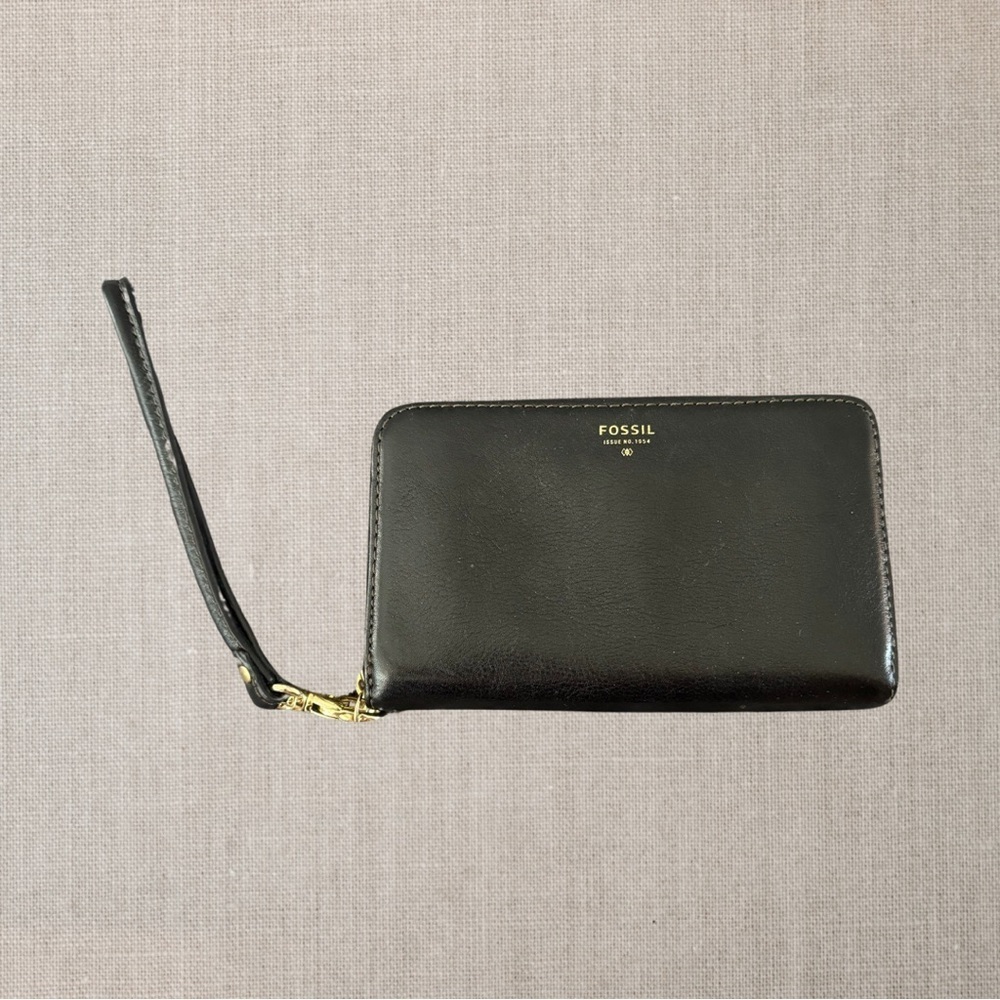 FOSSIL Leather Wristlet Wallet